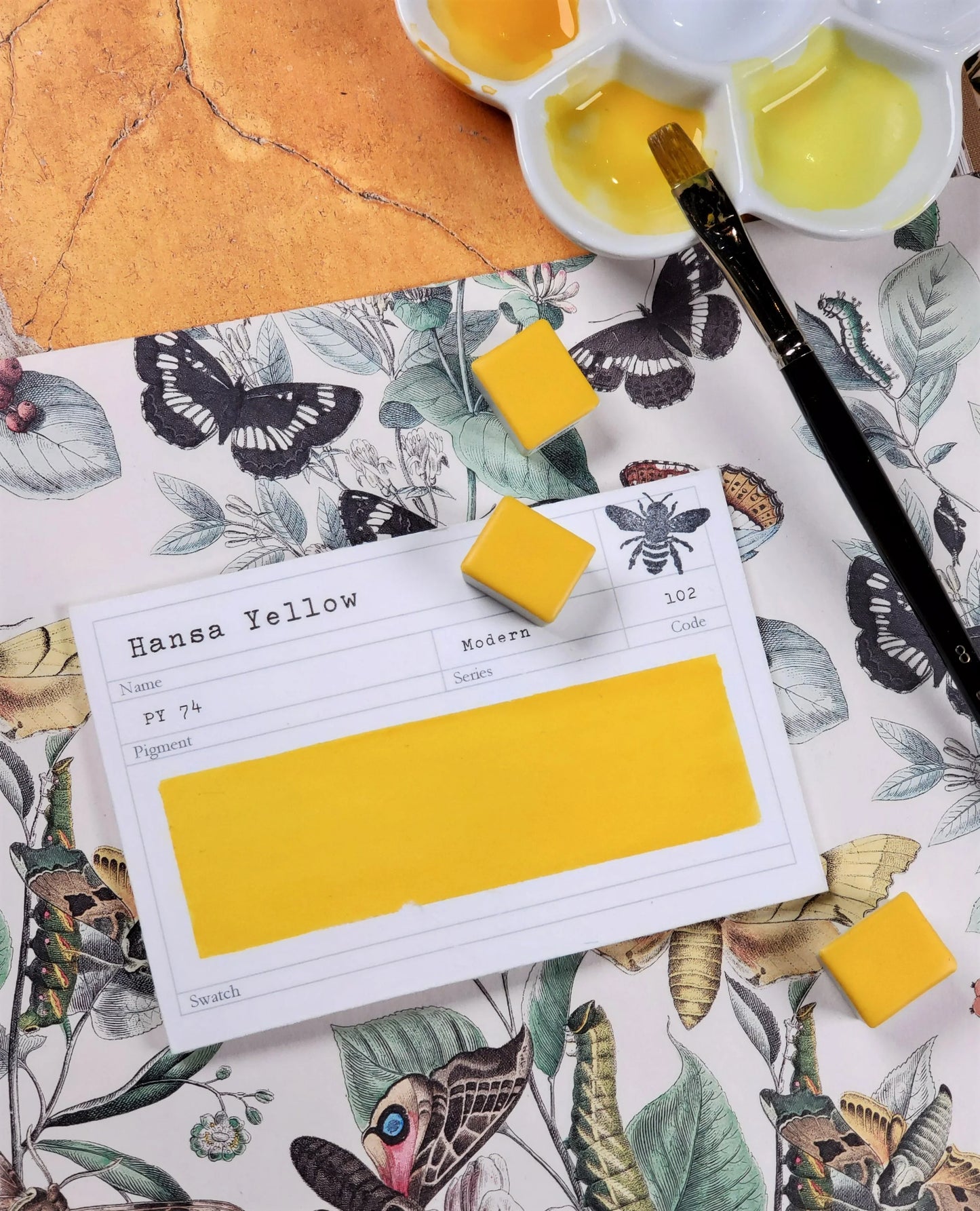 Hansa Yellow ~ Gouache