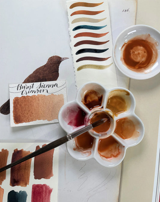 Burnt Sienna Crimson