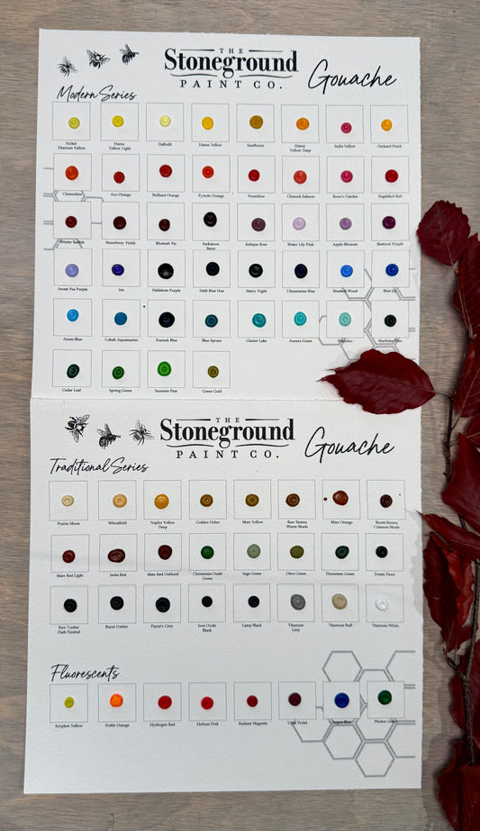 Full Gouache collection ~76 Dot Card