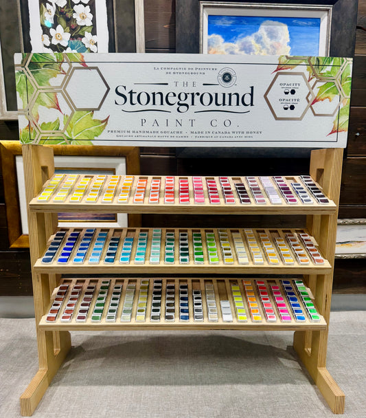 Gouache Half Display