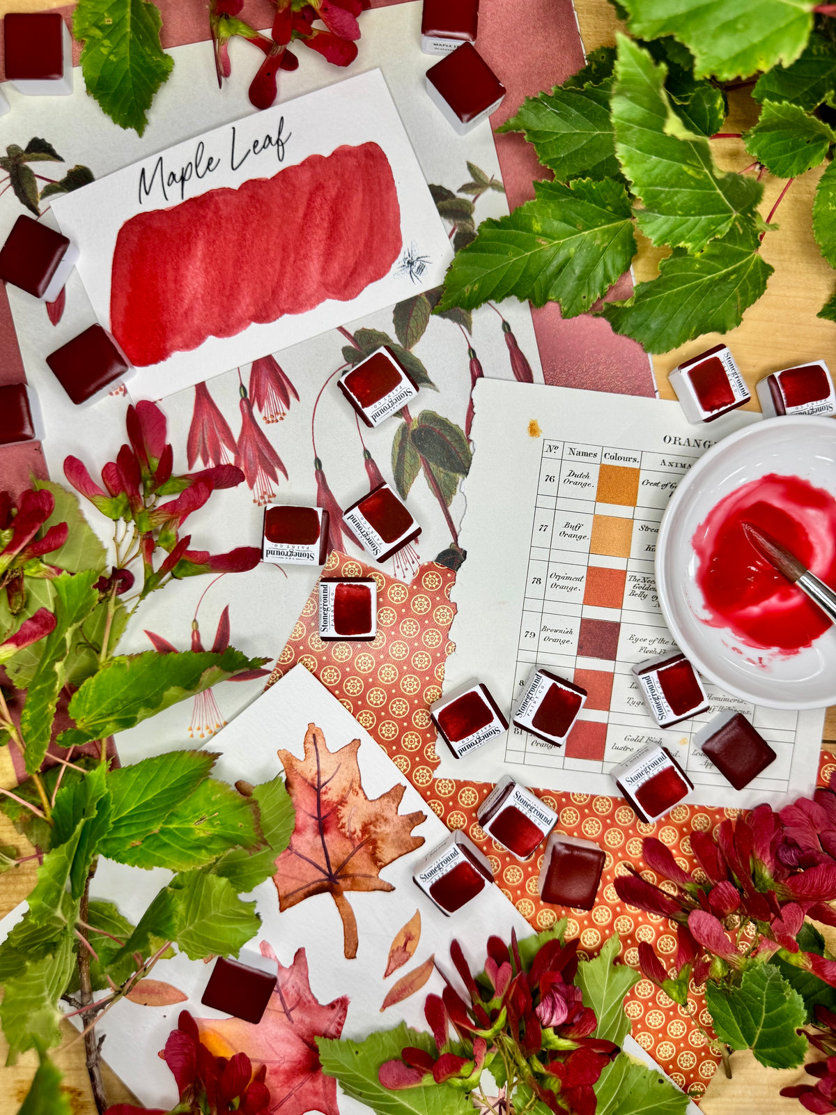 Maple Leaf Red