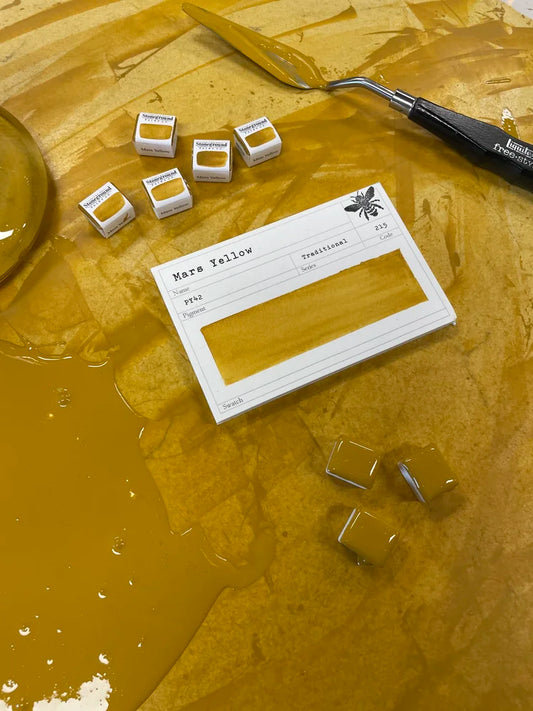 Mars Yellow ~ Gouache